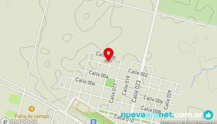 mapa de Panadería San Cayetano Panadería en Caseros