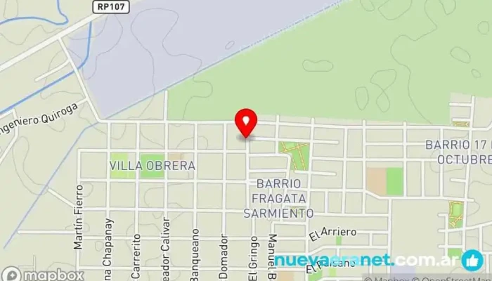 mapa de Panaderia san cayetano. Panadería en Chimbas
