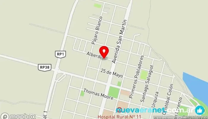 mapa de Panaderia 