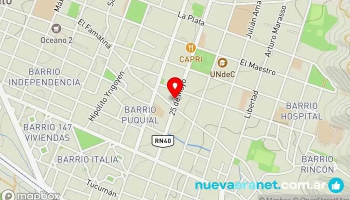 mapa de Panaderia San Gabriel Panadería en Chilecito