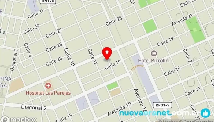 mapa de Panadería San Jose Panadería en Las Parejas