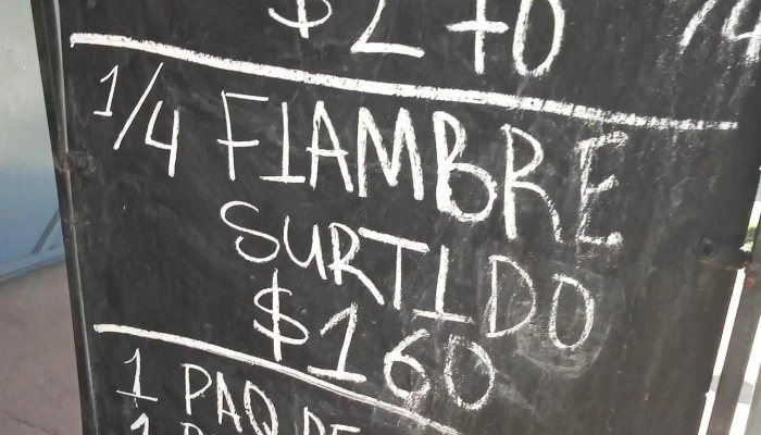 Panaderia San Nicolas Carta - La Banda
