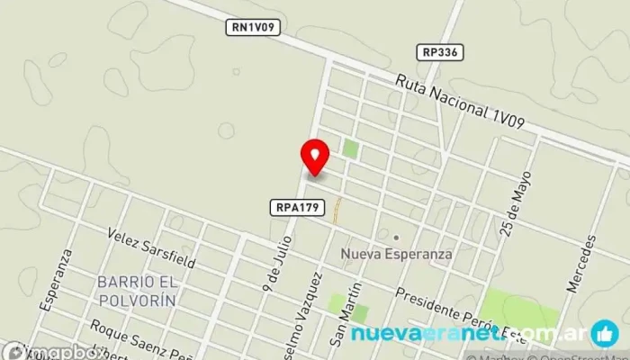 mapa de Panadería san roque Tienda de alimentación en Ballesteros