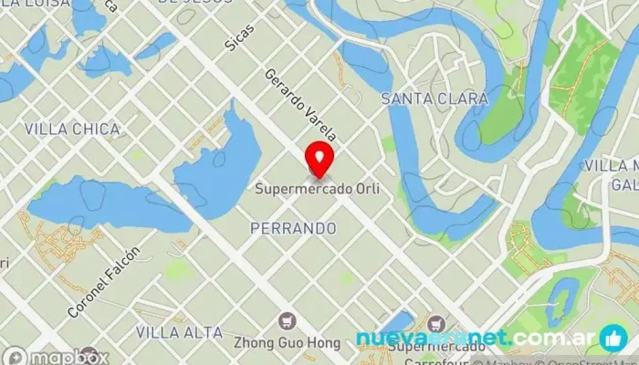 mapa de Panaderia Santo Domingo Panadería en Resistencia