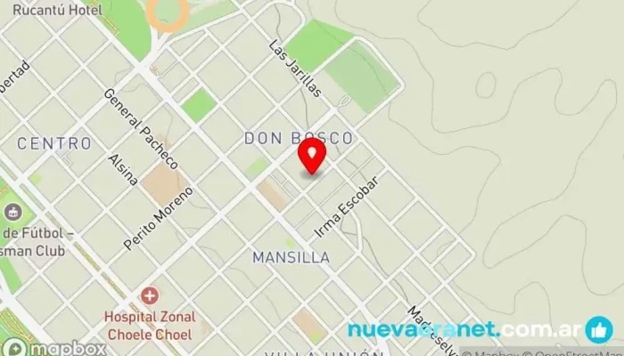 mapa de Panadería Sc Panadería en Choele-choel