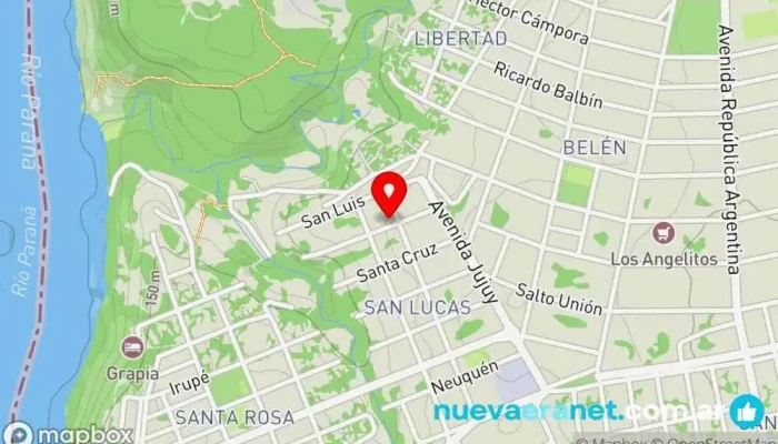 mapa de panaderia | simple pan | pan integral Panadería, Pastelería en Puerto Iguazú