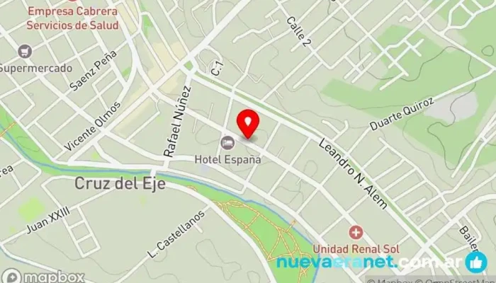 mapa de Panadería Sormani Panadería en GVD