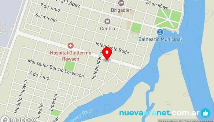 mapa de Panadería Stella Maris Panadería en San Javier