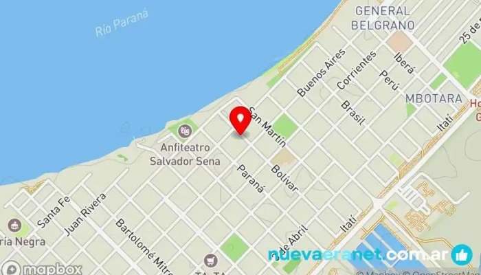 mapa de Panadería 