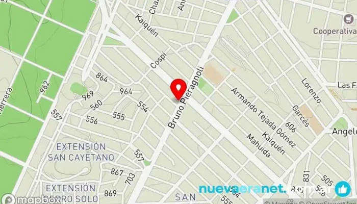 mapa de Panaderia Tio Ferny II Panadería en Comodoro Rivadavia