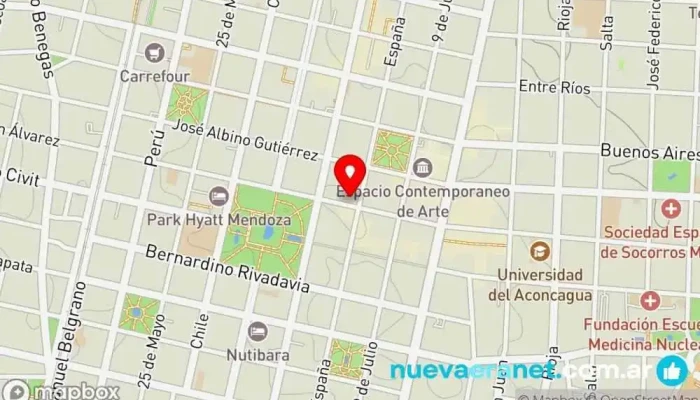 mapa de Panadería Trigal (Suc. Espejo) Panadería en Capital