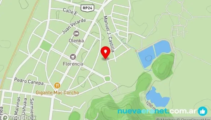 mapa de PANADERIA V. LOS TARCOS Panadería en Cerrillos