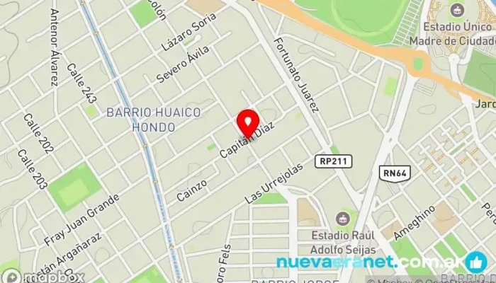mapa de Panaderia 