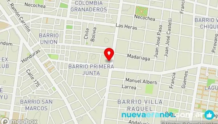 mapa de Panadería Valeria Panadería en Corrientes