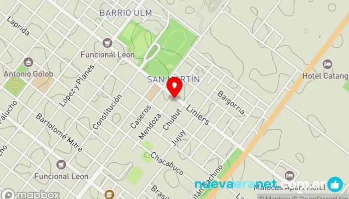 mapa de Panaderia Vega Panadería en Charata