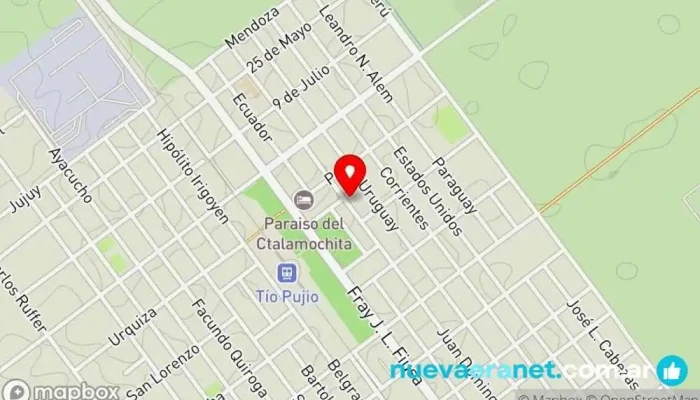 mapa de Panaderia Vicario Panadería en Tío Pujio