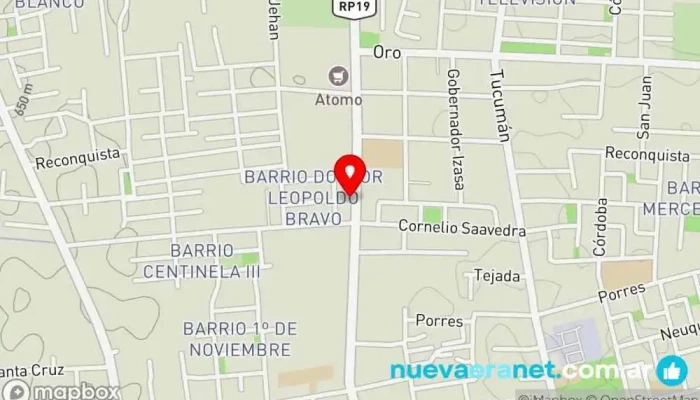 mapa de Panaderia Viky Chimbas Panadería en Chimbas