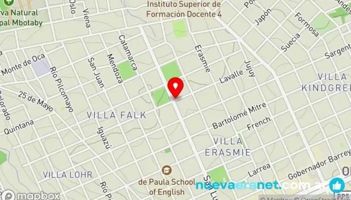 mapa de Panadería y Autoservicio Andalucía Tienda general en Oberá