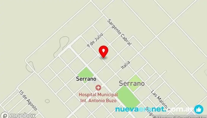 mapa de Panaderia y Cafetería 
