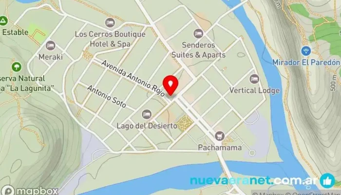 mapa de Panaderia Y Cafeteria 