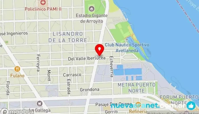 mapa de Panaderia y Confiteria Arroyito Panadería en EWP