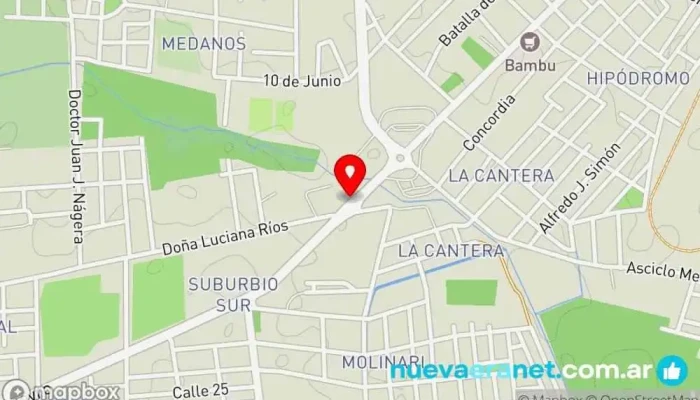mapa de Panaderia Y Confiteria Boulevard Panadería en Gualeguaychú