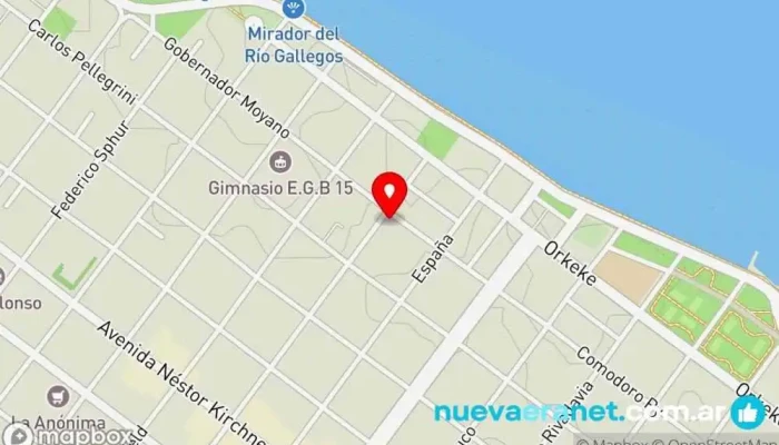 mapa de Panadería y Confitería 