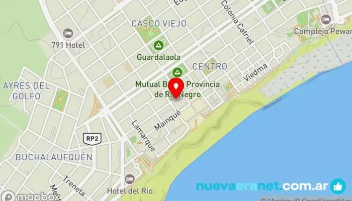 mapa de Panaderia Y Confiteria EL CANDEAL Panadería en Las Grutas