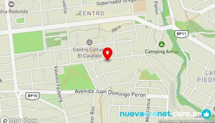 mapa de Panaderia Y Confiteria la Familia Panadería en El Calafate