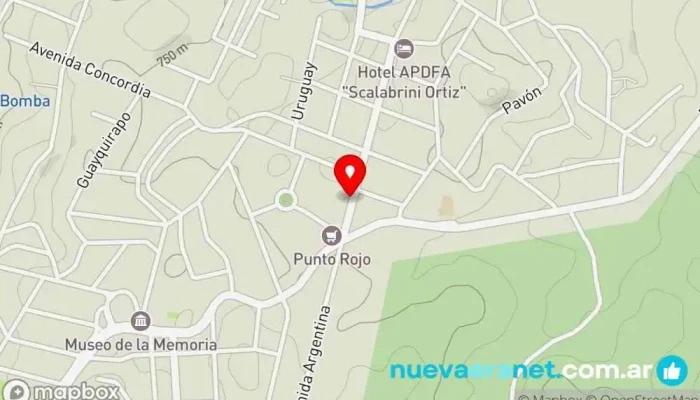mapa de Panadería y confitería Lo de Gaby Panadería en Villa Icho Cruz