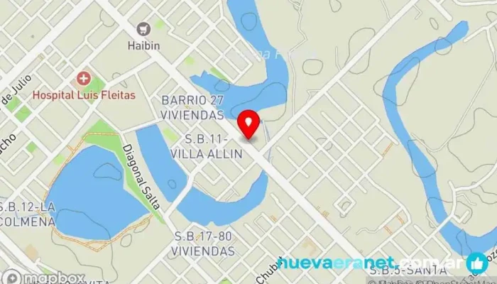 mapa de Panaderia Y Confiteria 
