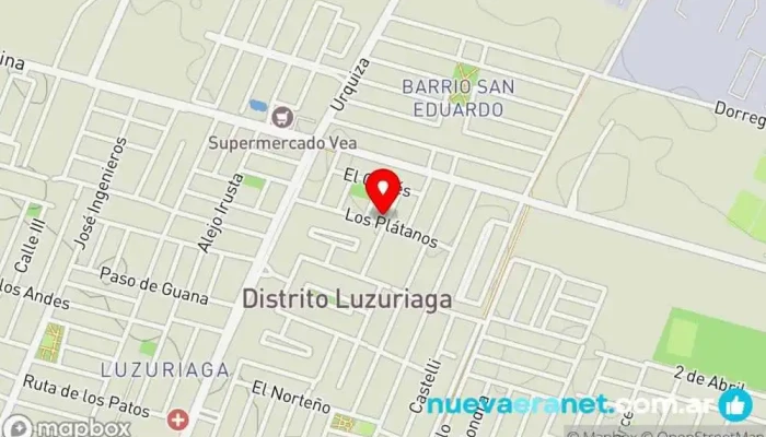 mapa de Panaderia Y Confiteria MARISOL Panadería, Almacén en Maipú