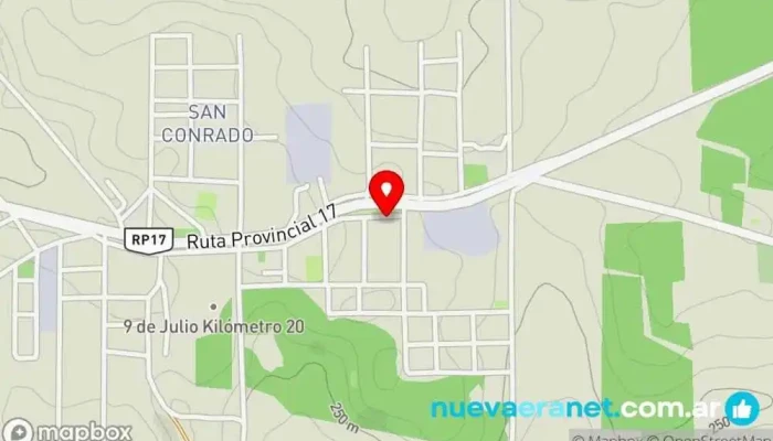 mapa de Panadería Y Confitería Masterpan Panadería en Eldorado