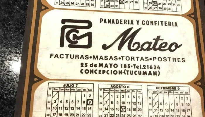 Panaderia Y Confiteria Mateo -  Carta - Concepción