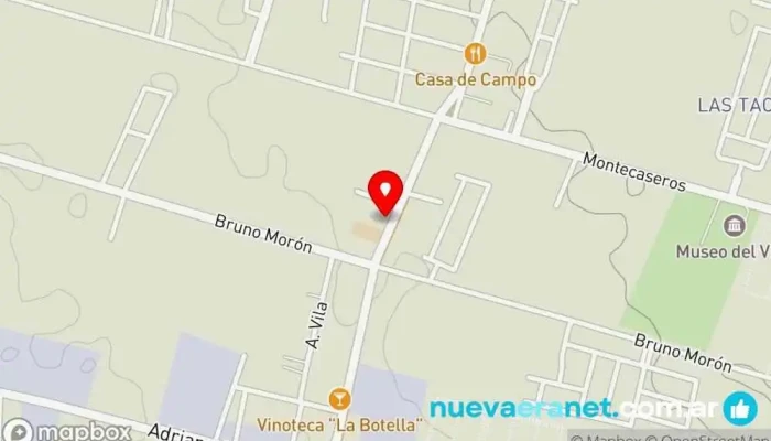 mapa de Panaderia y confiteria Sol Naciente Panadería en Maipú