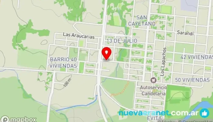 mapa de PANADERÍA Y DESPENSA RECETA DE ORO Panadería en Candelaria