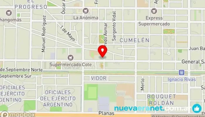 mapa de Panaderia y Despensa SOFIA Panadería en Neuquén