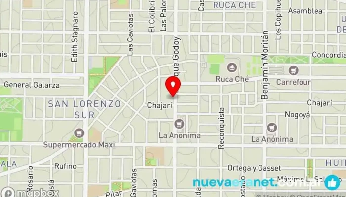 mapa de Panaderia Y Fiambreria Elaboracion Propia Brisee Panadería en Neuquén