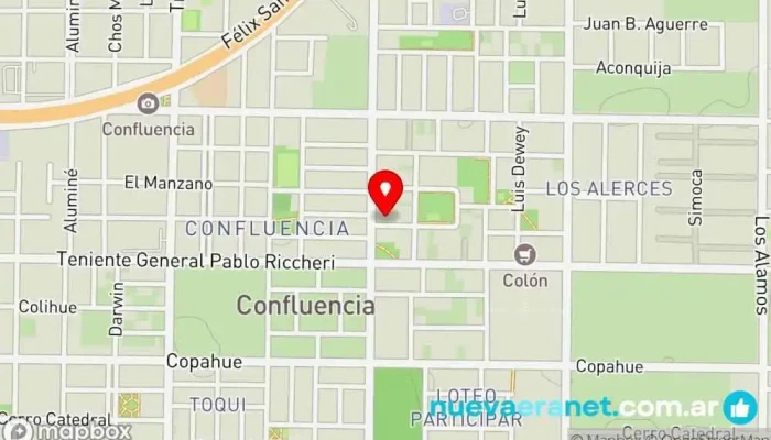 mapa de Panaderia Y Pasteleria ‘El rincón de los sabores’ Panadería en Neuquén