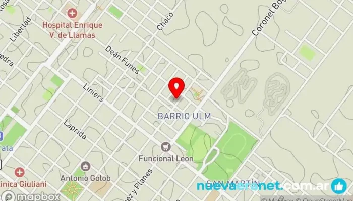 mapa de Panadería Y Pasteleria Poly Tienda de alimentación en Charata
