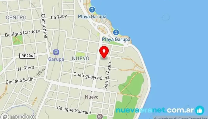 mapa de Panaderia y Pasteleria Profesional Kianna Elizabeth Pastelería en Garupa