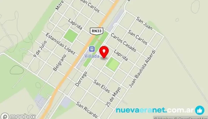 mapa de Panaderia Y Rotiseria SAN CAYETANO Panadería en Villada