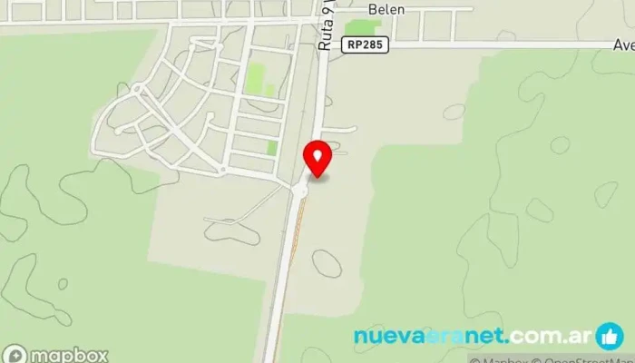 mapa de Panadería Yanina Panadería en Juárez Celman