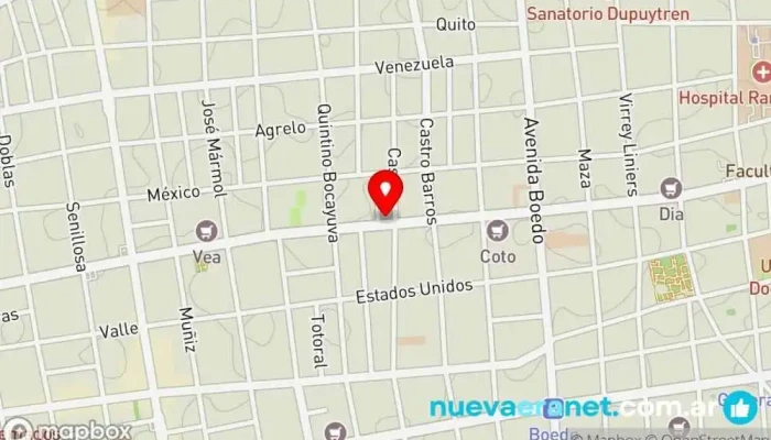 mapa de Panaderías del Pueblo Panadería en Cdad. Autónoma de Buenos Aires