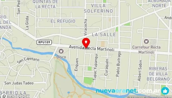 mapa de Panes y Costumbres Panadería en Córdoba