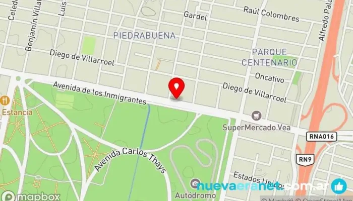 mapa de Panificación del Parque de Panificados Morales S.R.L. Panadería, Quiosco en San Miguel de Tucumán