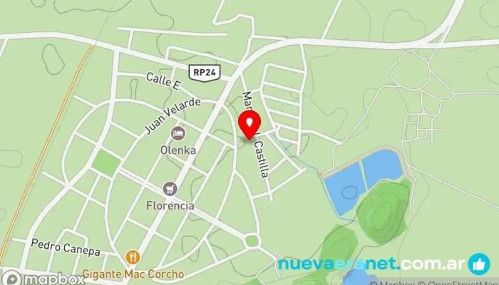 mapa de Panificacion San Martin Panadería en Cerrillos