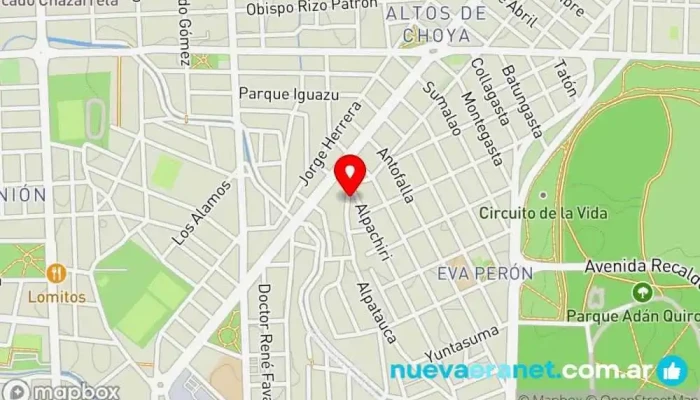mapa de Panificadora 