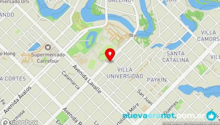 mapa de Panificadora Bet Léhem Panadería en Resistencia