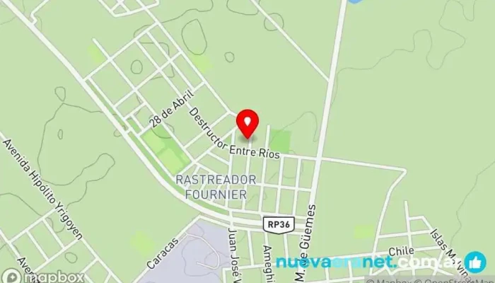mapa de Panificadora Del Milagro S.r.l. Panadería en Rosario de Lerma